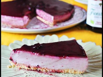 Cheesecake allo yogurt senza cottura, senza lattosio e senza glutine